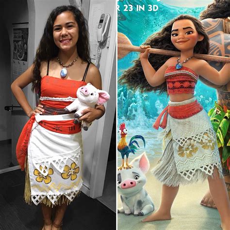 costume halloween moana